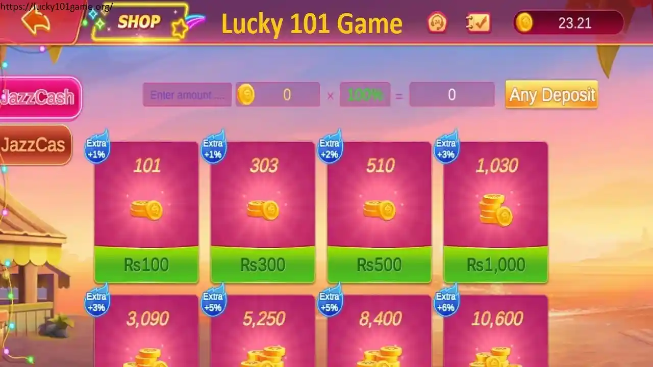 Lucky 101 Game Shop