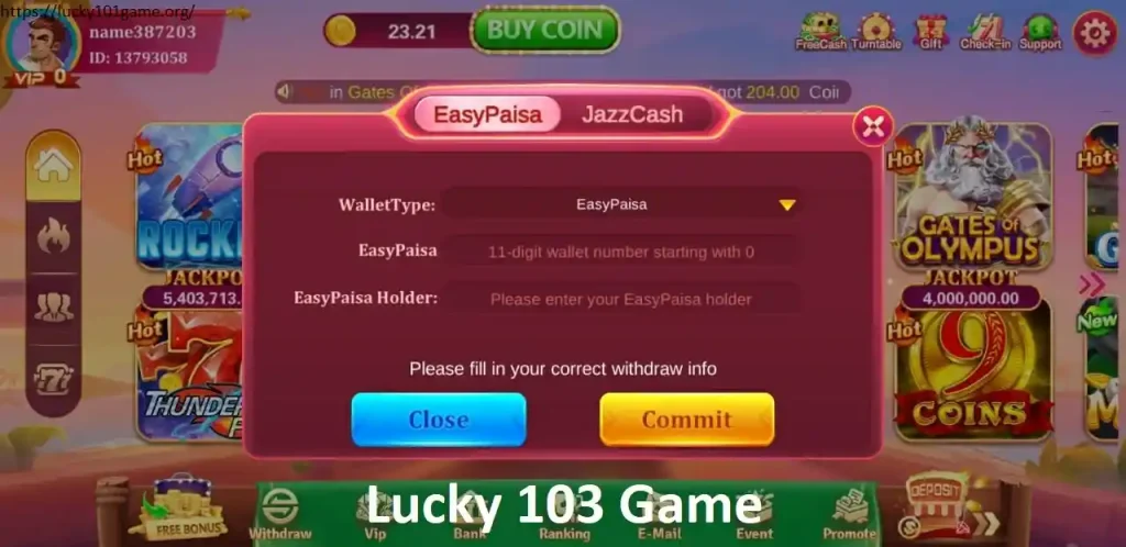 Lucky 103 Game APK