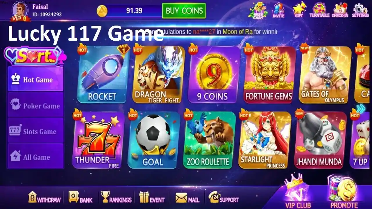 Lucky 117 Games