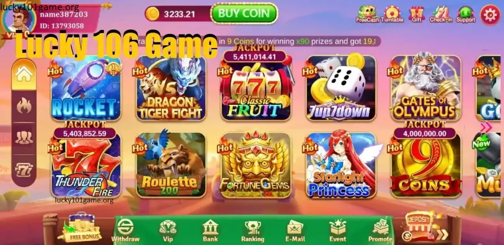 Lucky 106 Game APK